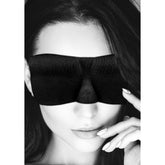 Ouch White Satin Curvy Eye Mask Eye Restraint > Bondage Gear > Masks